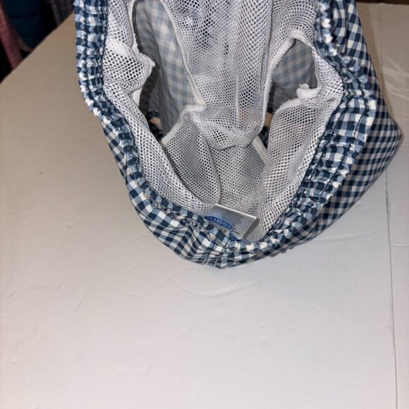 Rugged Butts 3T Boys Gingham Prep Swim Wear Tie Waist Lined UPF 50+ - Picture 8 of 8